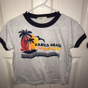 grey santa cruz t shirt